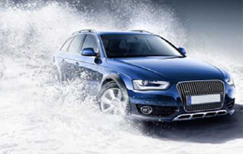 Asymmetrical Tread Pattern